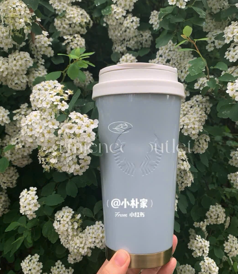 bình starbuck xanh pastel
